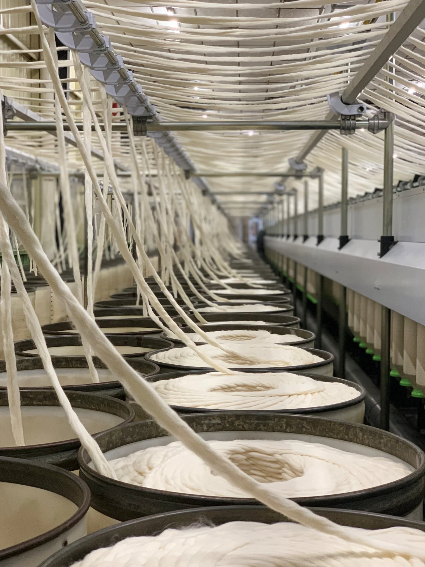 Sustainable yarn production